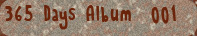RockBar GALAXIE500 365 Days Album 001
