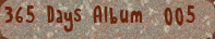 RockBar GALAXIE500 365 Days Album 002